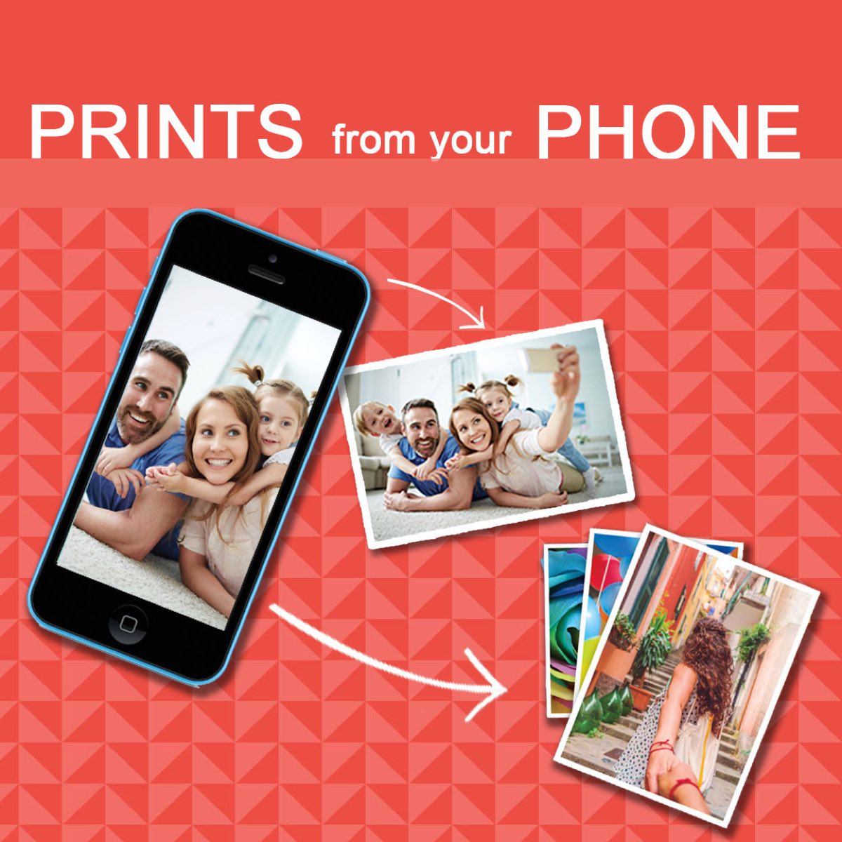 Prints made straight from a phone