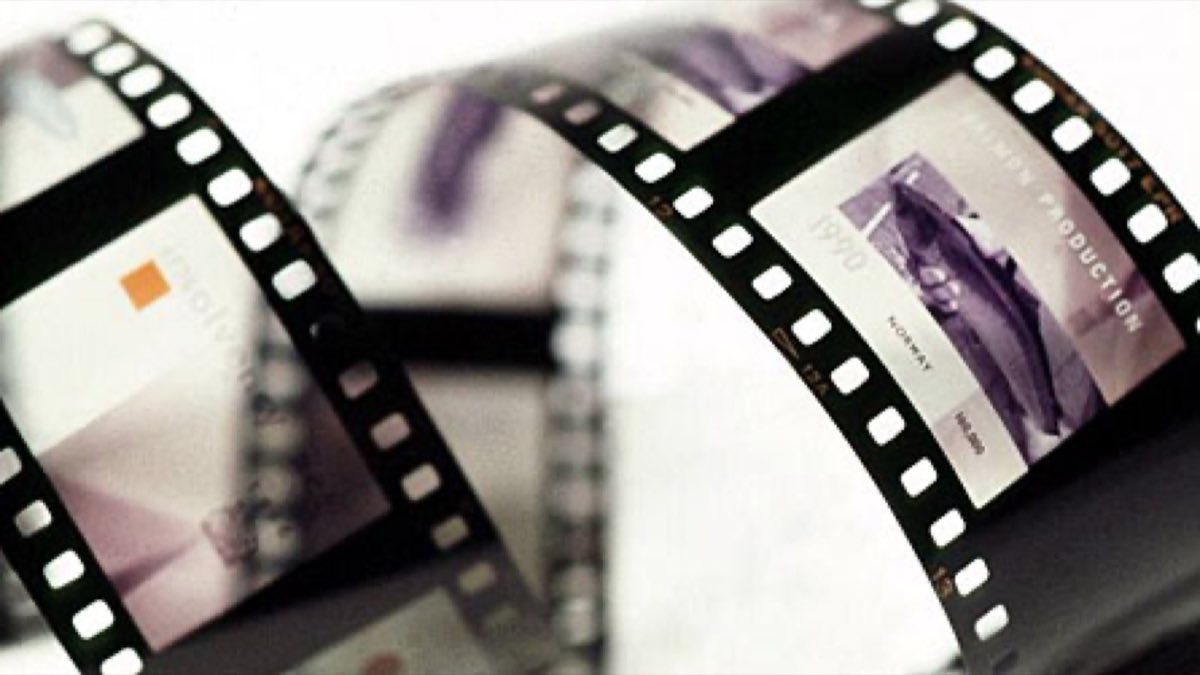 Old film strip